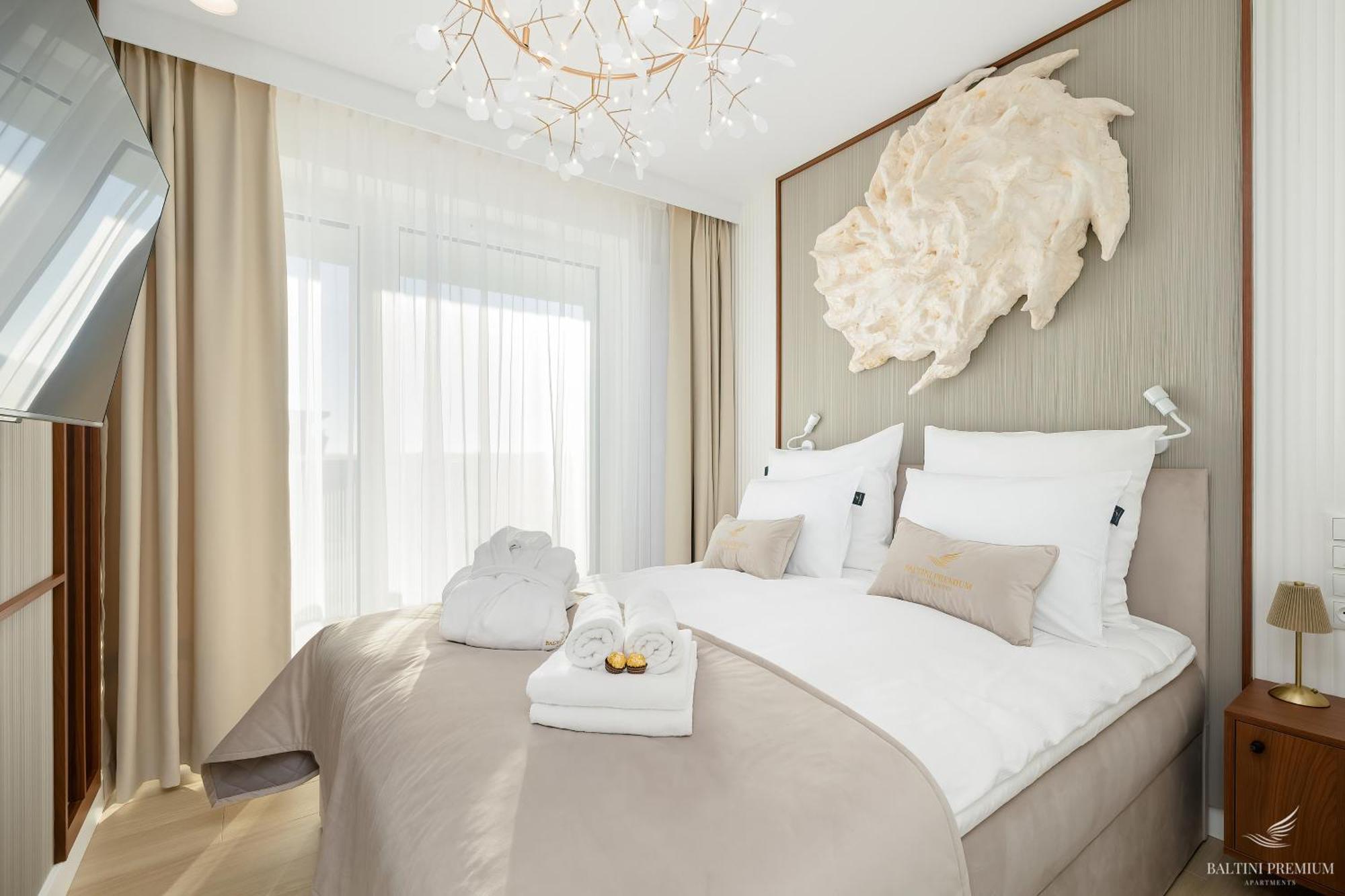Baltini Premium Apartament Polanki Aqua Колобжег Стая снимка
