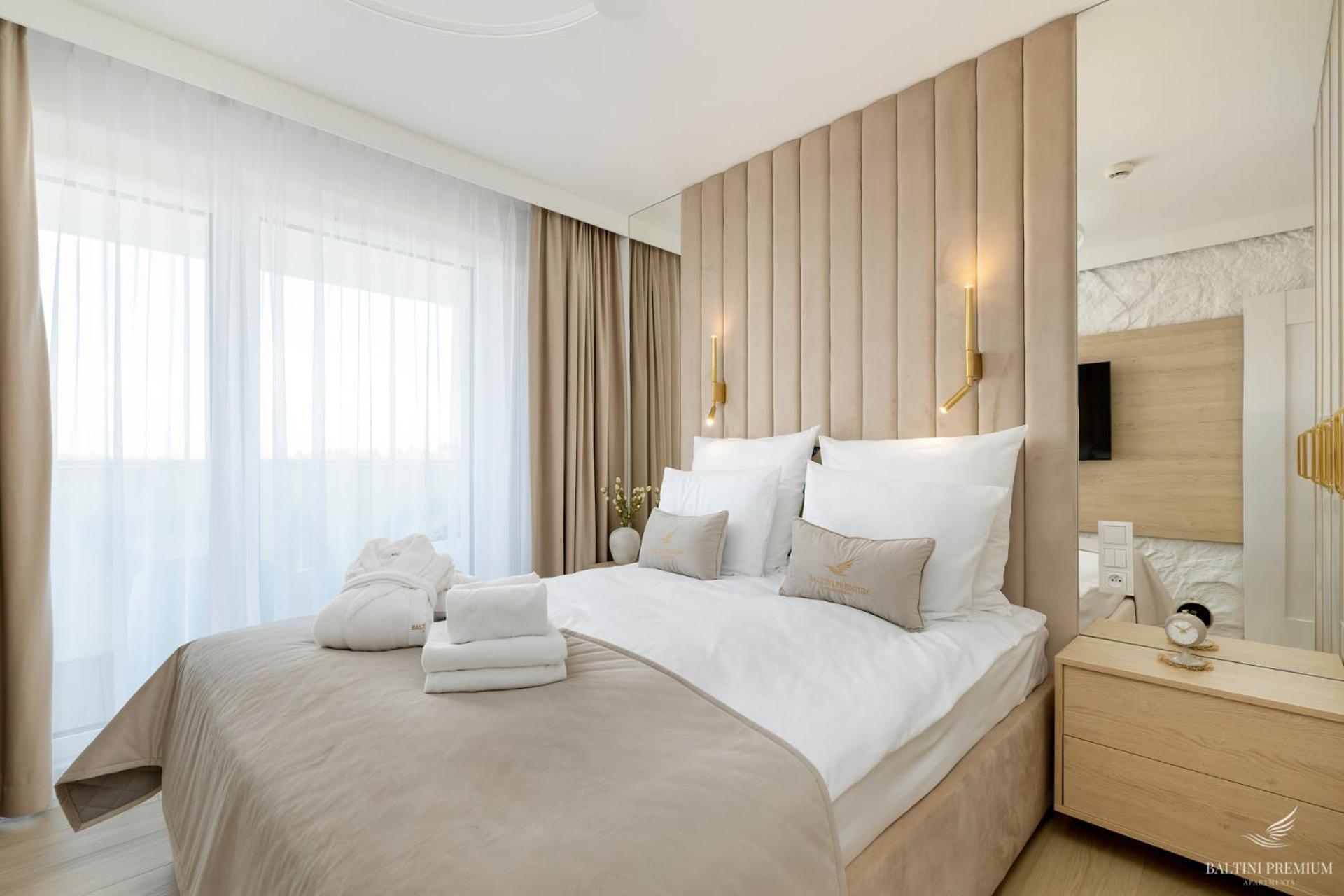 Baltini Premium Apartament Polanki Aqua Колобжег Стая снимка