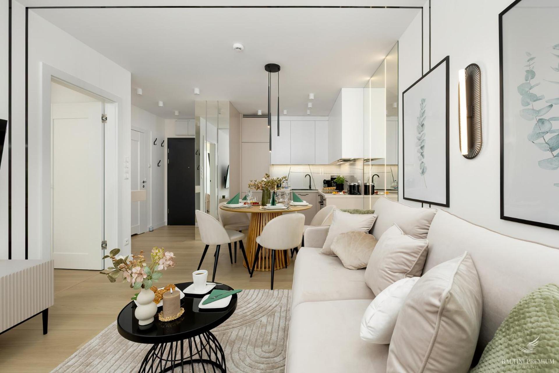 Baltini Premium Apartament Polanki Aqua Колобжег Стая снимка