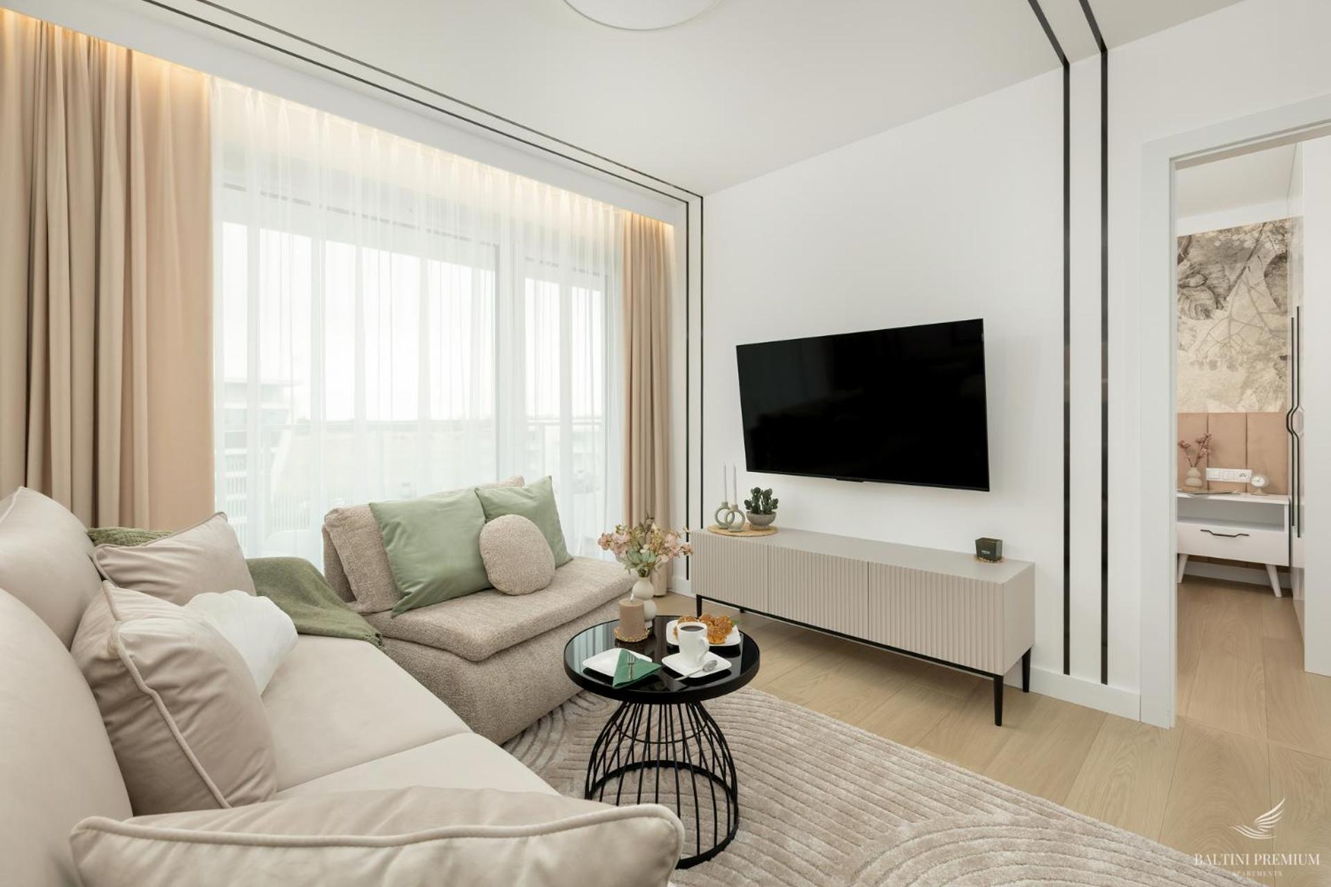Baltini Premium Apartament Polanki Aqua Колобжег Стая снимка