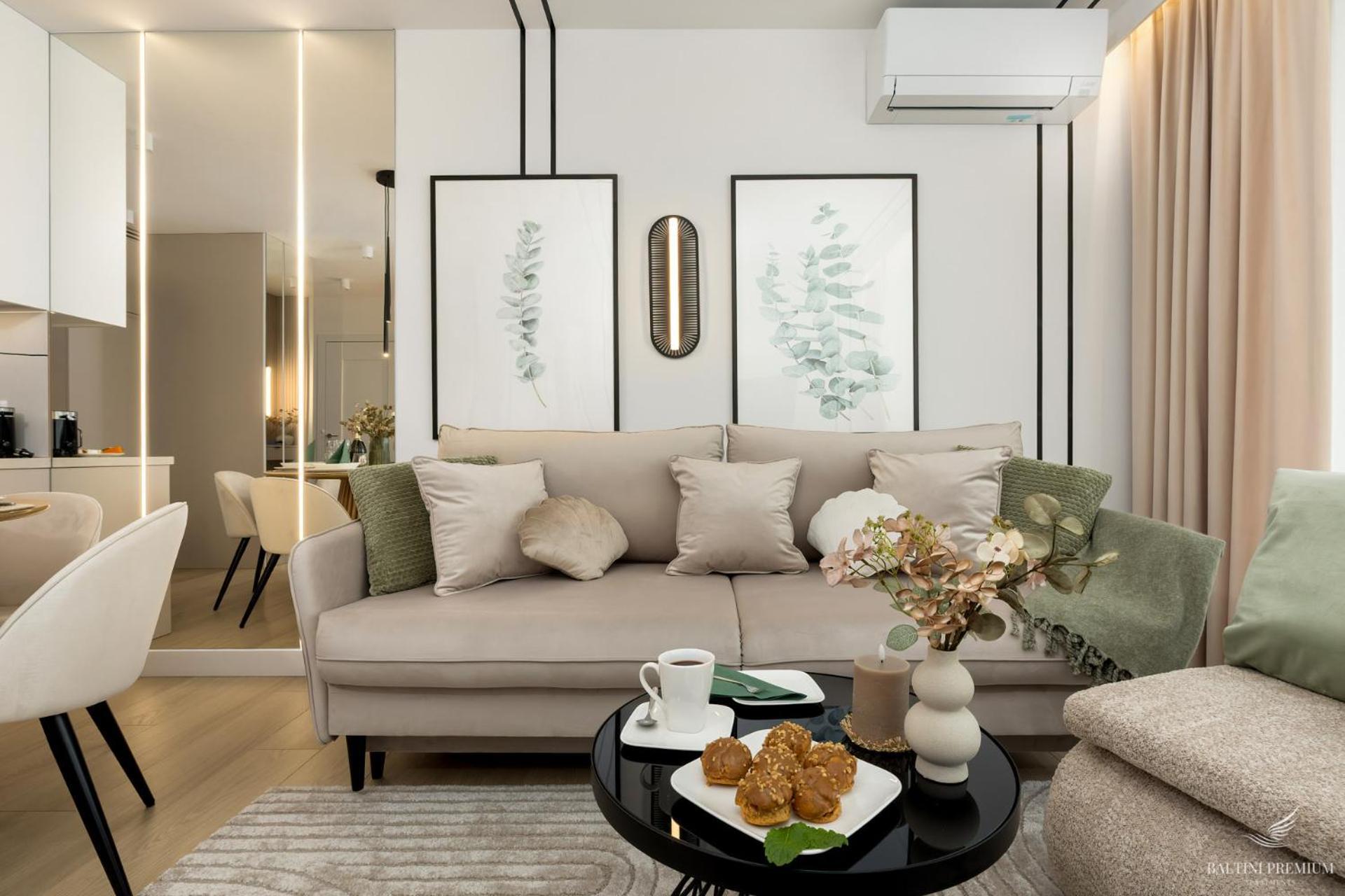 Baltini Premium Apartament Polanki Aqua Колобжег Стая снимка